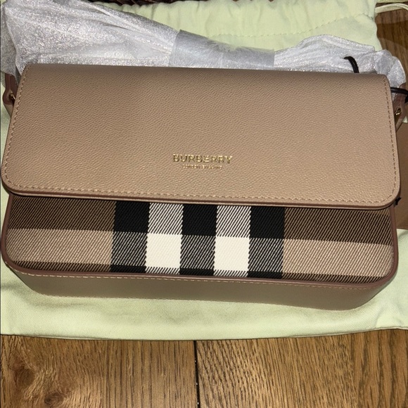 Burberry Tan and Black Women's Bag - Picture 10 of 10
